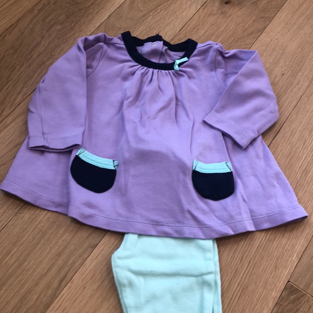 Offspring outfit: shirt and leggings set